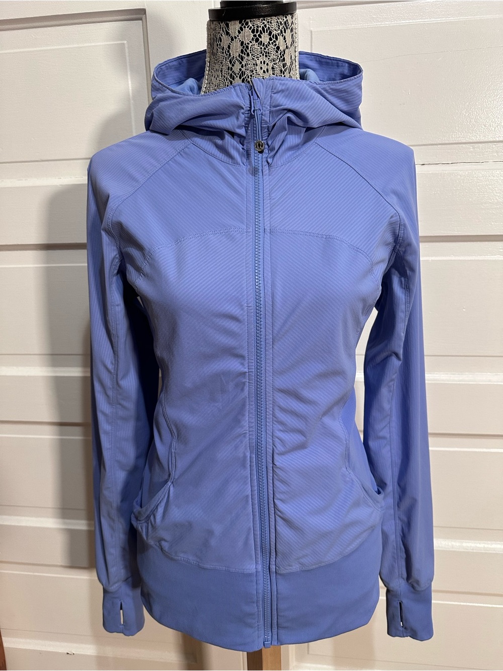 Lululemon In Flux Jacket Hoodie 12 Lullaby Dance Studio Flattering Fit $128